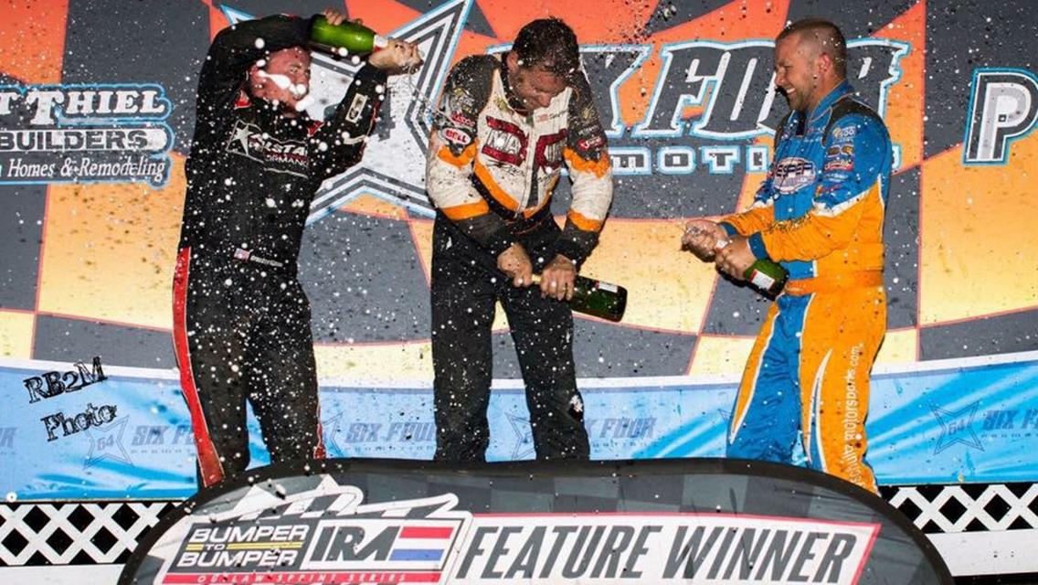 NEITZEL OUT-DUELS WIMMER TO GO INTO RECORD BOOKS AS FINAL EVER BUMPER TO BUMPER IRA SPRINT WINNER AT MANITOWOC SPEEDWAY!