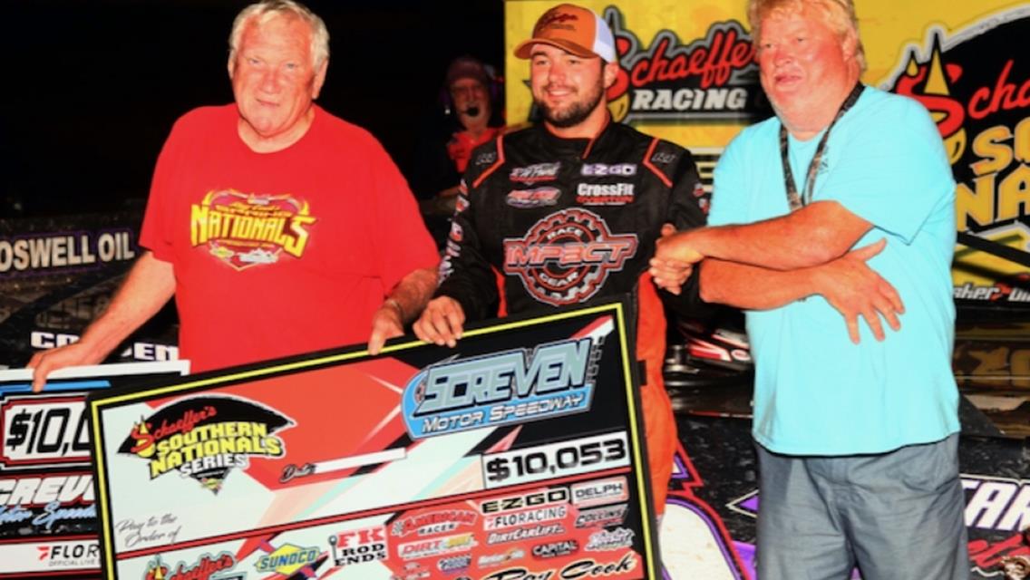Screven Motor Speedway (Sylvania, GA) – Schaeffer’s Southern Nationals – July 23rd, 2022. (Rick Neff photo)