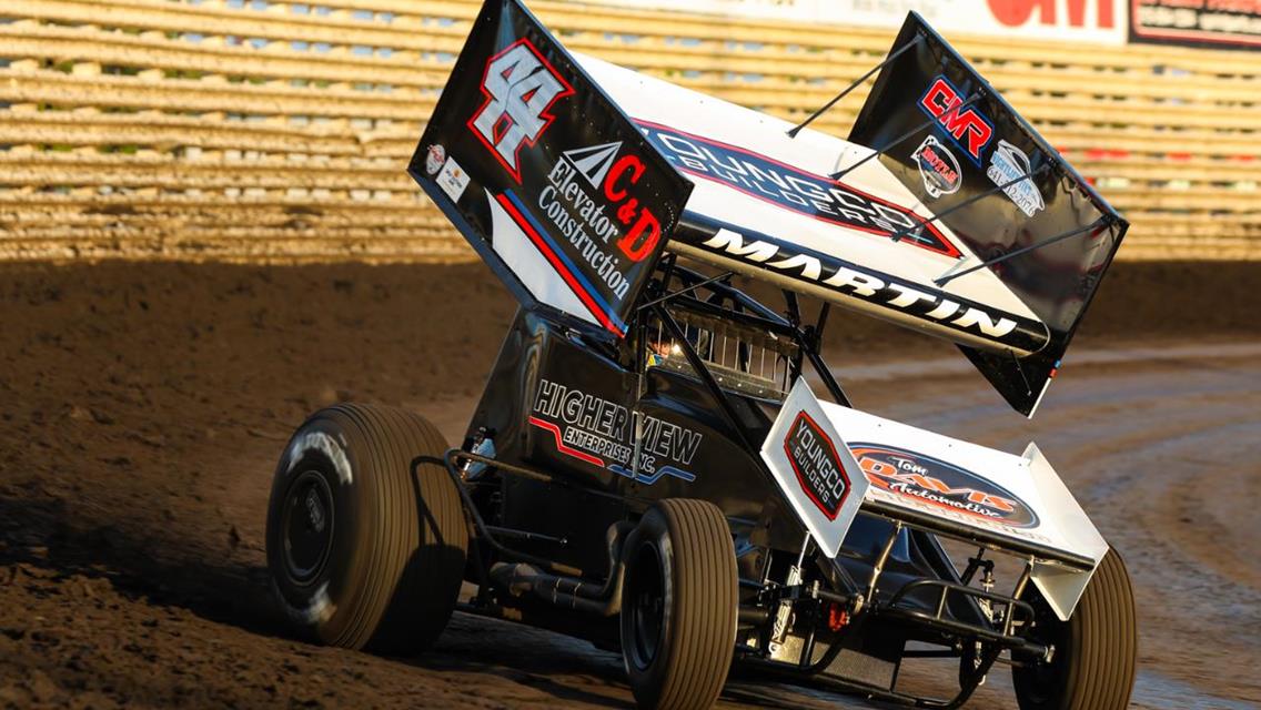 Iowa's Chris Martin Storms To Deep South Speedway Win With ASCS Hurricane Area Super Sprints