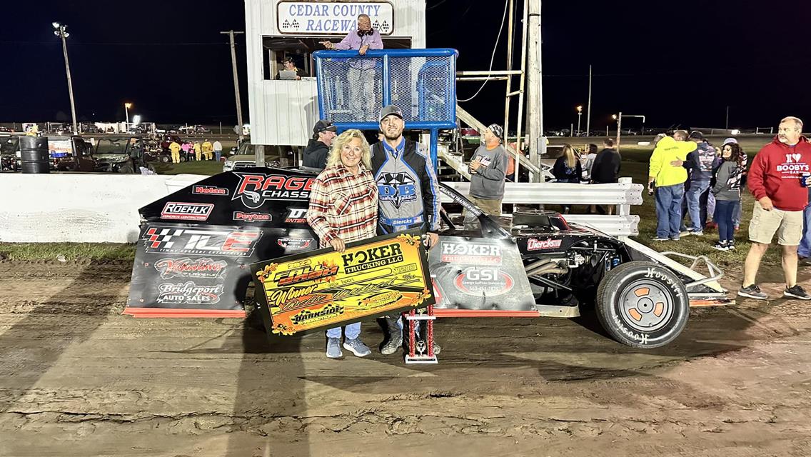 Cedar County Raceway (Tipton, IA) – Darkside Fall Bash – September 27th-30th, 2023.