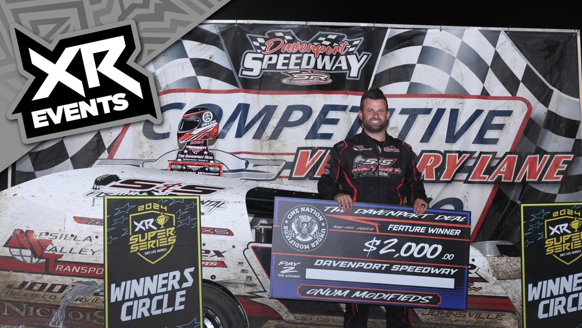 Davenport Speedway (Davenport, IA) – ONUM Dirt Modifieds – Davenport Deal – July 22nd, 2024.
