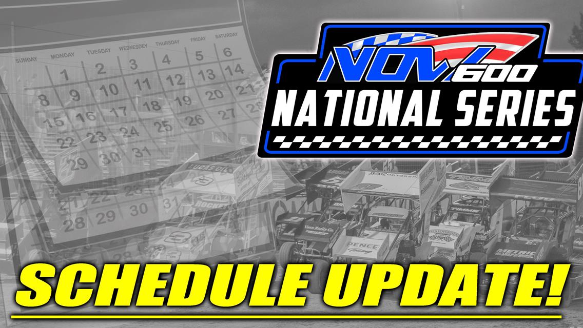 Unfavorable Forecast Postpones Sooner 600 Week to July 23-26!