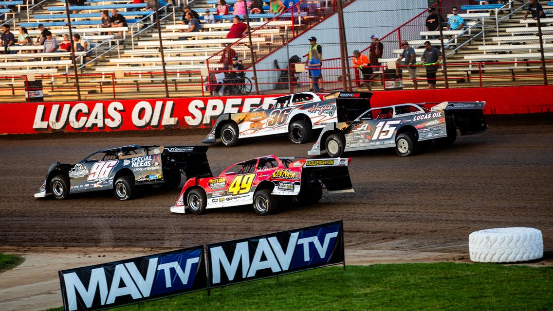 Lucas Oil Speedway (Wheatland, MO) – Lucas Oil Late Model Dirt Series – Show-Me 100 – May 23rd-25th, 2024. (Heath Lawson Photo)