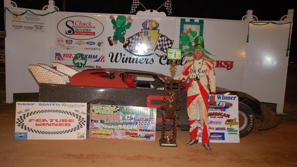 DEEP SOUTH SPEEDWAY HOSTS $10K-TO-WIN 2020 CRUSA SEASON FINALE