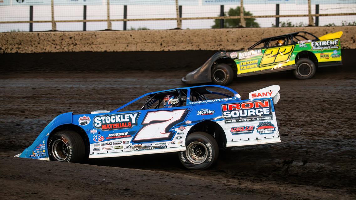 Huset’s Speedway (Brandon, SD) – Lucas Oil Late Model Dirt Series – July 19th, 2022. (Heath Lawson photo)