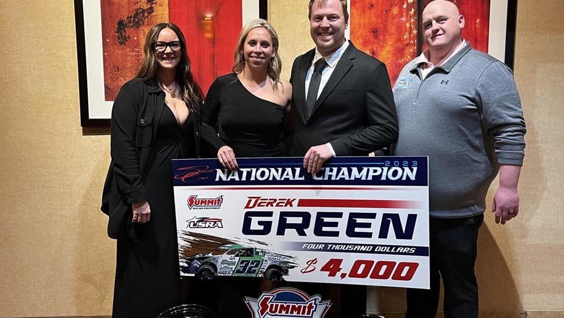 GREEN ENDS DOMINATING SEASON AS NATIONAL CHAMPION