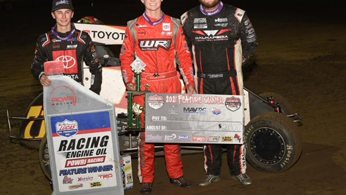 Pursley flies POWRi checkers at Sweet Springs
