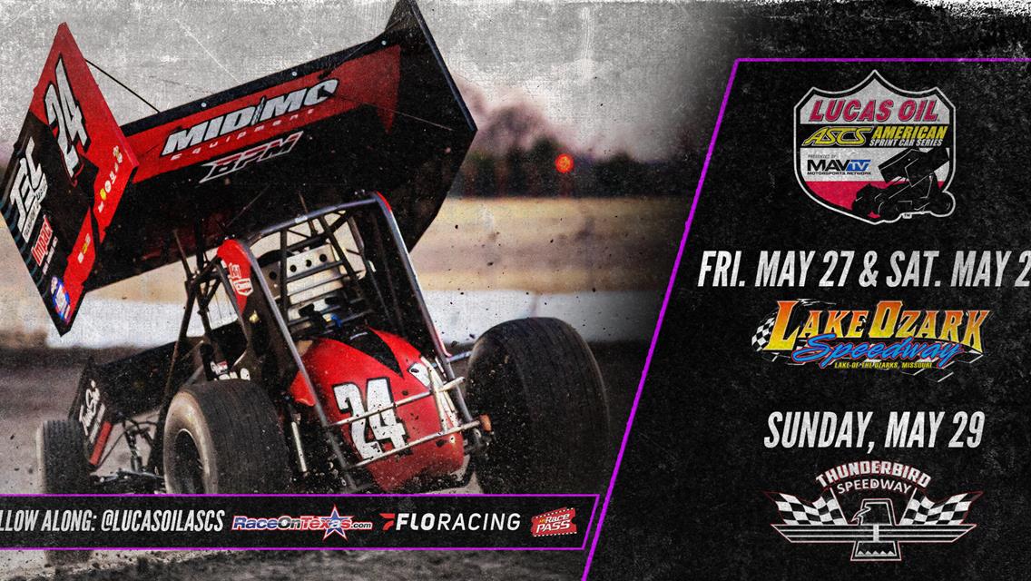 Lucas Oil ASCS Embarking On Three Night Swing Through Missouri And Oklahoma