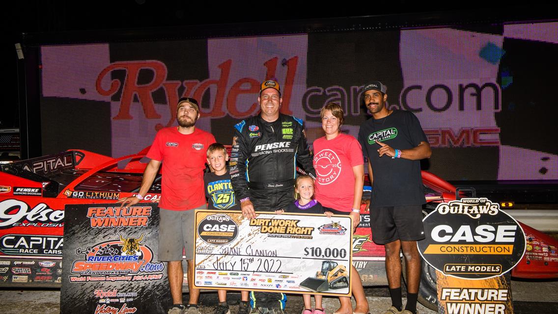 River Cities Speedway (Grand Forks, ND) – World of Outlaws Case Late Model Series – July 15th, 2022. (Jacy Norgaard photo)