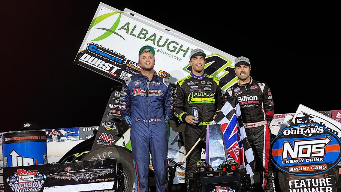 Macedo and Brandt Victorious During AGCO Jackson Nationals Finale