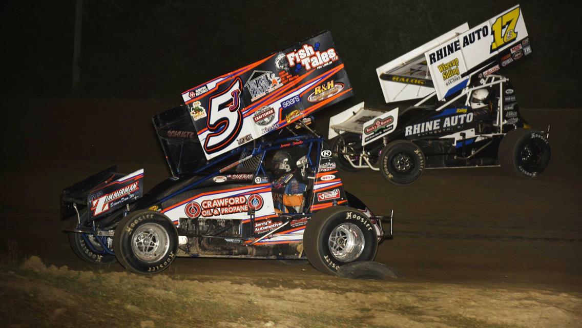 IRA SPRINTS TO SHOW FANS ‘WIDE OPEN RACING’ AT THE LANGLADE COUNTY SPEEDWAY IN ANTIGO THIS FRIDAY!