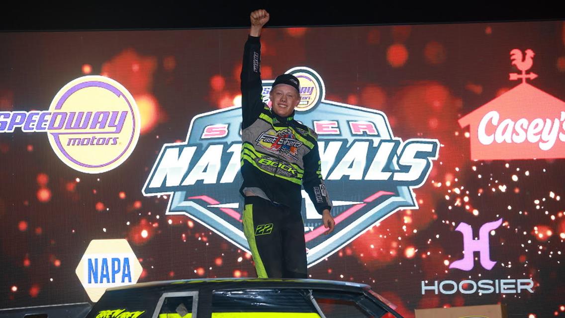 Smith, Grape top Tuesday Super Nationals Hobby Stock qualifiers