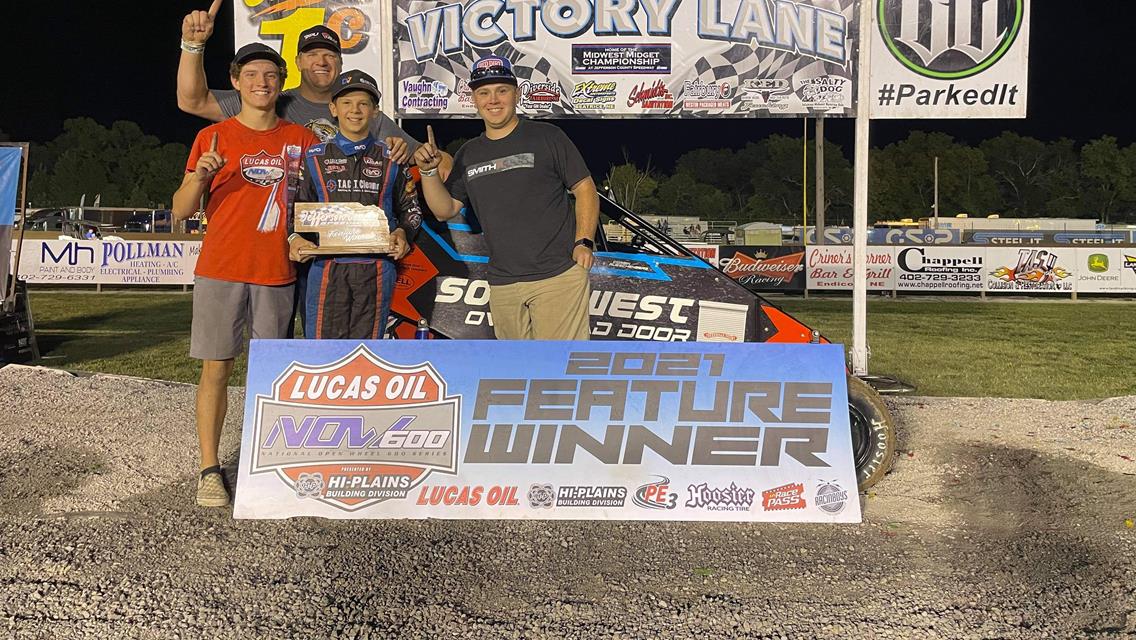 Rueschenberg and Benson Best Field During Lucas Oil NOW600 Series Debut at Jefferson County Speedway