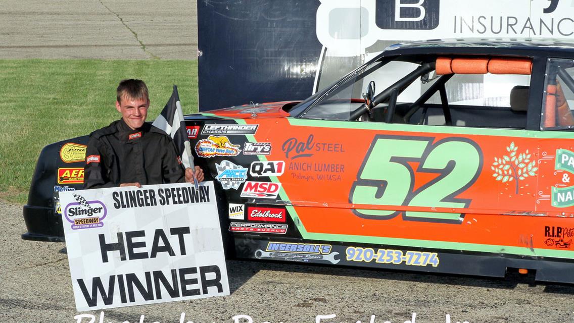Stern tops Late Model Feature at Slinger
