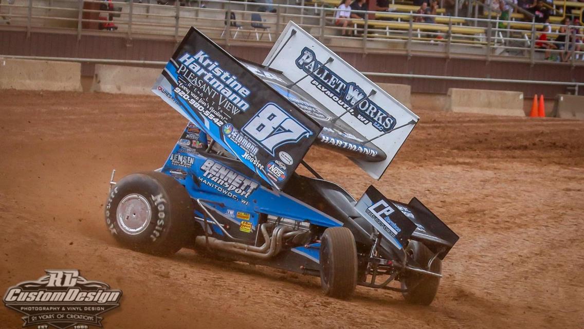Austin Hartmann nets top-15 Angell Park Speedway showing to cap festive IRA weekend double dip