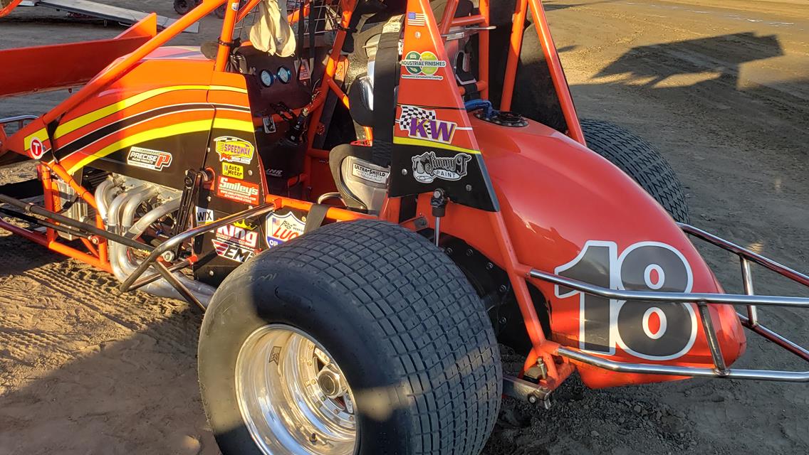 Out of the trailer and ready to go!