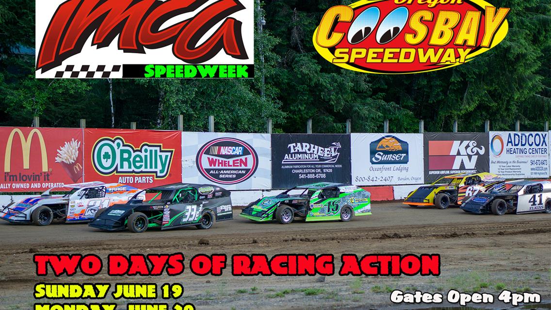 IMCA SPEEDWEEK Sunday &amp; Monday Night June 19 &amp; 20