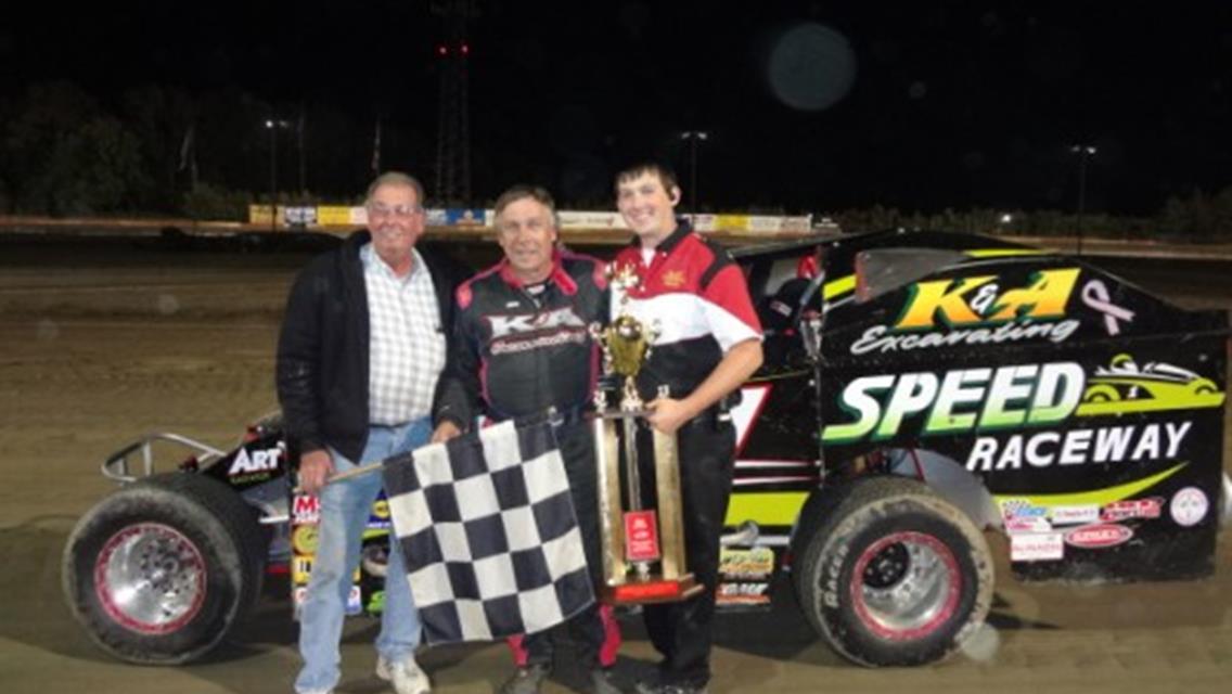 BILLY PAUCH TOPS  STRONG FIELD OF SMALL BLOCKS IN DELAWARE FALL CHAMPIONSHIPS