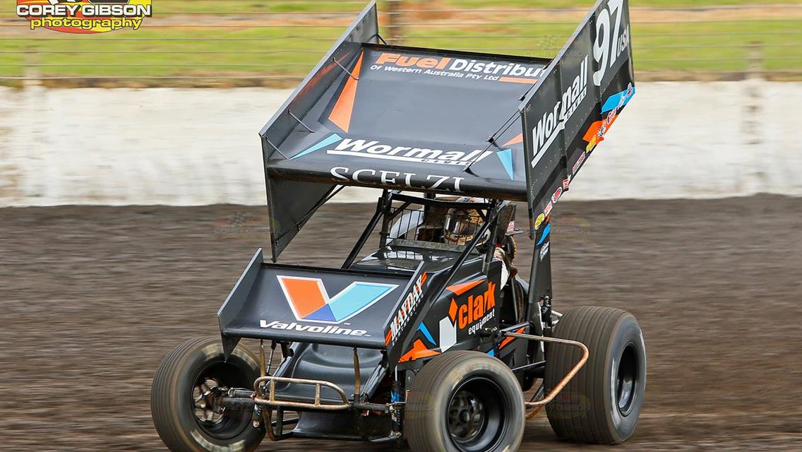 Scelzi Wrapping Up First Career Campaign With World Series Sprintcars This Weekend at Perth Motorplex