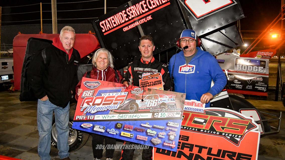 Gastineau regroups, wins OCRS feature at Thunderbird Speedway