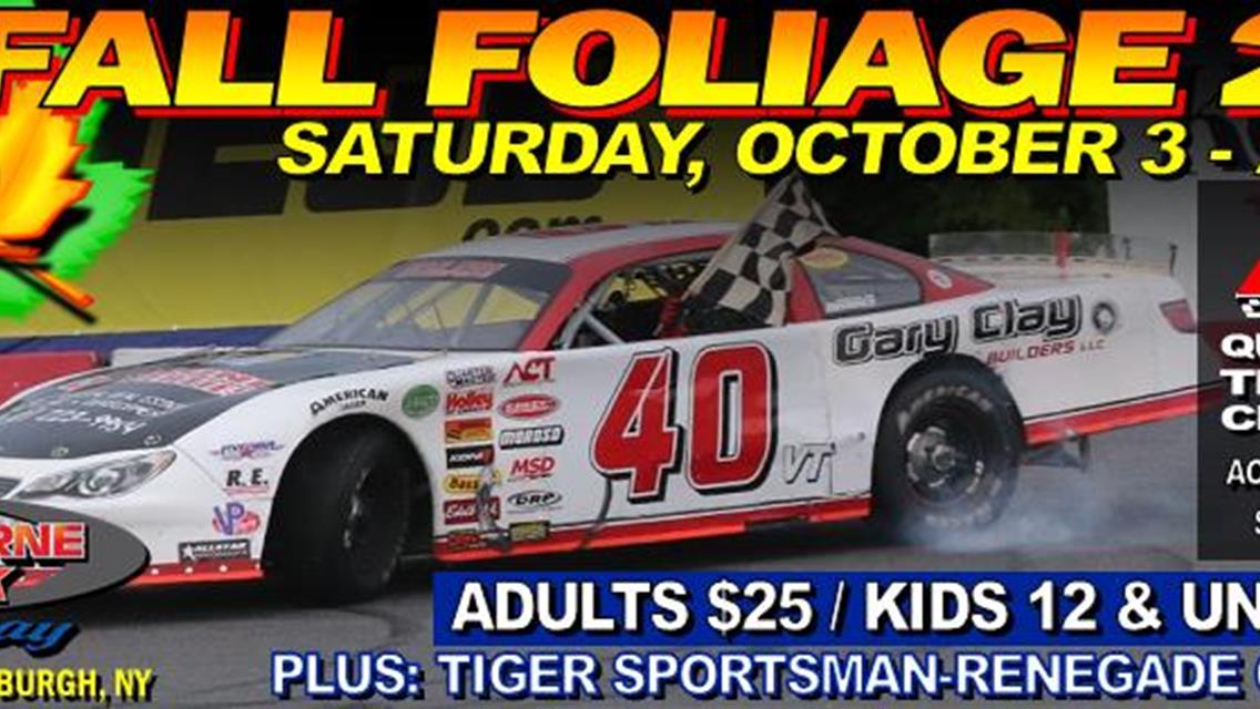 ACT Fall Foliage 200 - THIS SATURDAY @ 2:00!