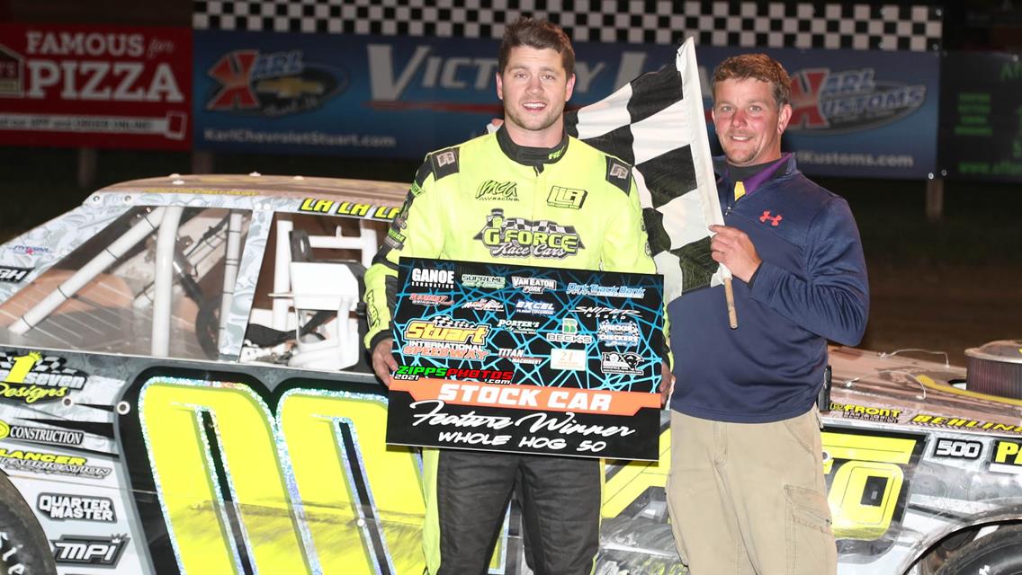 Murty, Lemmens, Rust, Anderson, Kinderknecht and Masterson Whole Hog Qualifying Night Winners