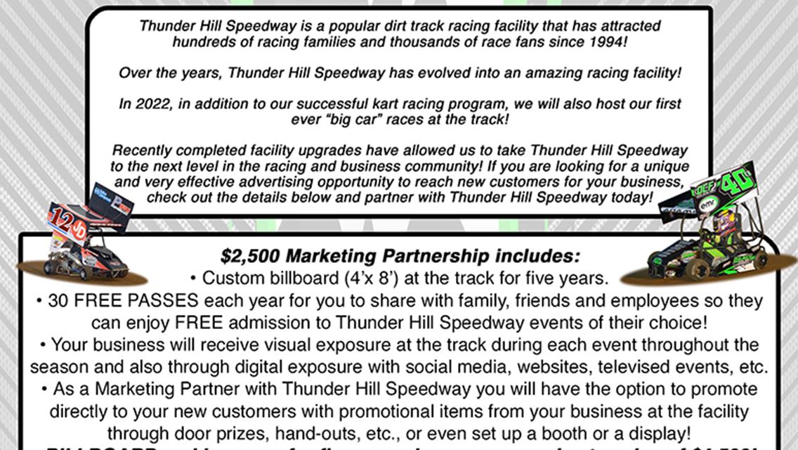 2022 Marketing Partnership Opportunity!