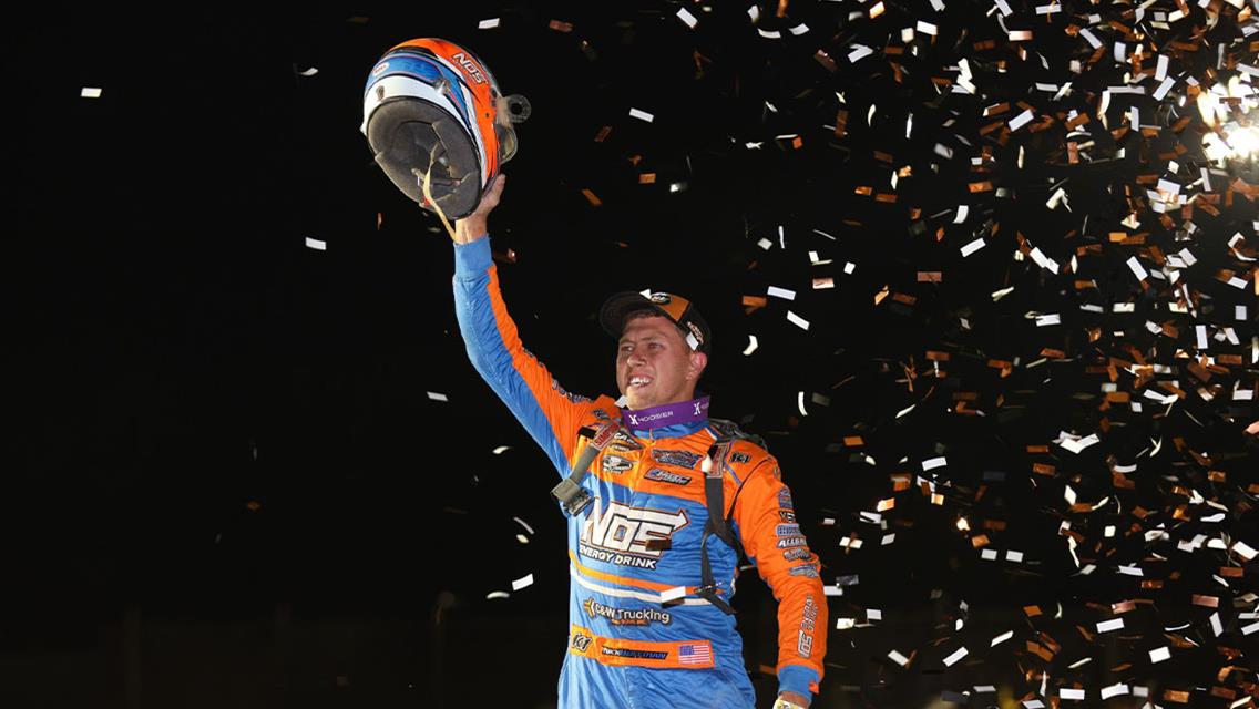 Nick Hoffman Nets First Career World of Outlaws Late Model Win at