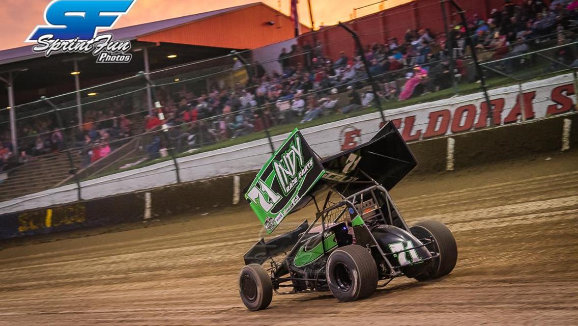 Giovanni Scelzi Rallies for Podiums at Eldora Speedway and LaSalle Speedway