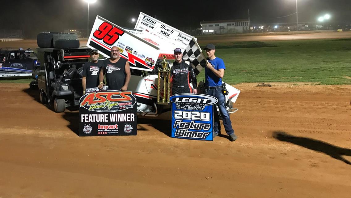 Matt Covington Tops ASCS Warrior/Mid-South Challenge At Legit Speedway Park