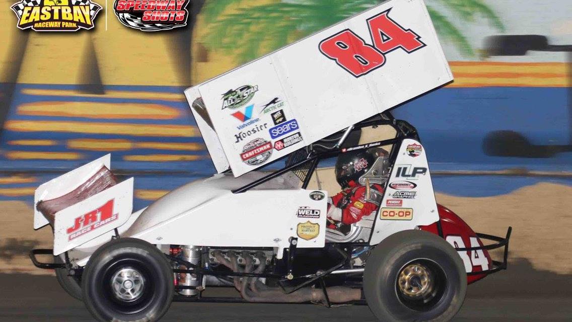 Hanks Fights Tight Race Car Throughout Ronald Laney Memorial King of the 360s