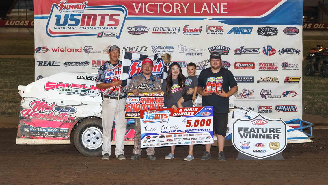 Mullens wires the field as 16th annual USMTS Show-Me Shootout opens at Lucas Oil Speedway