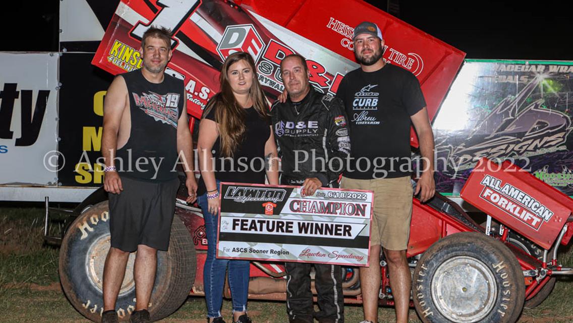 McClelland Wins ASCS Sooner At Lawton To Tie Ramey For Overall Regional Wins