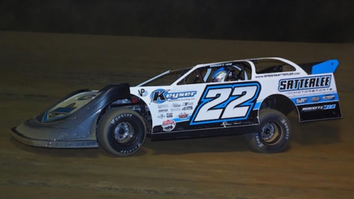 Dog Hollow Speedway (Strongstown, PA) – Zimmer’s United Late Model Series – July 22nd, 2022. (Derek Bobik photo)