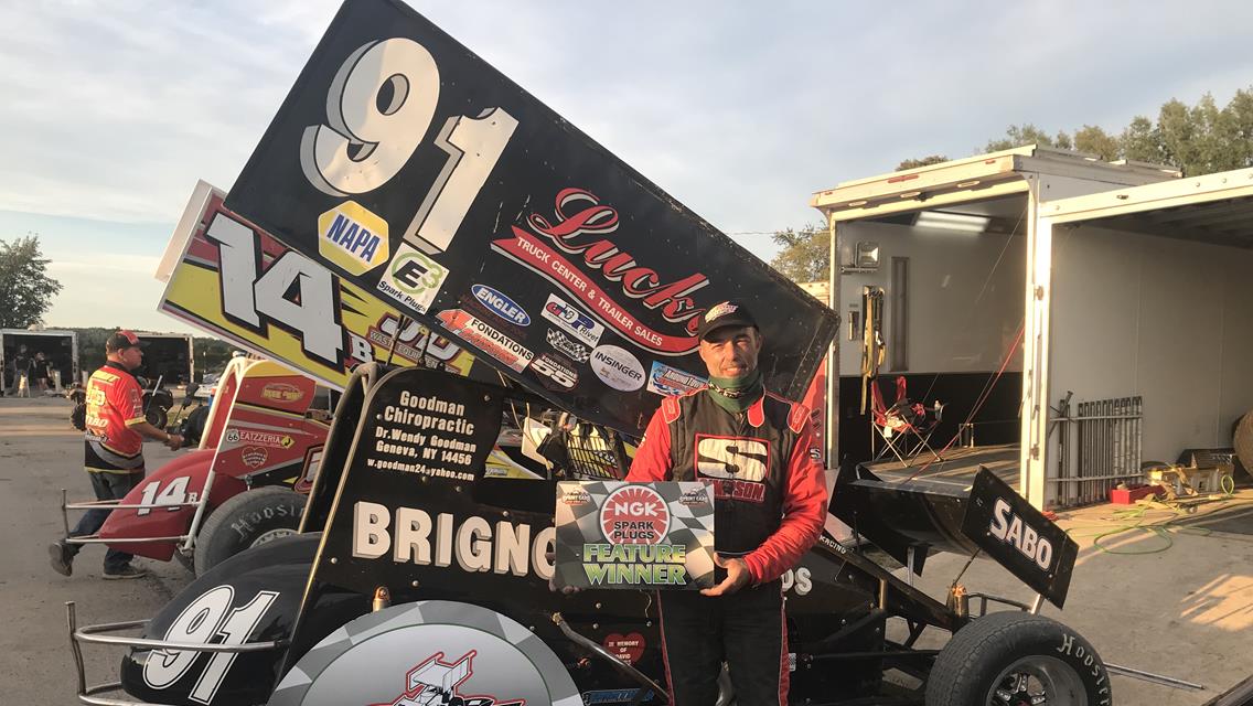 Holcomb's New Motor Gets Him A Checkered Flag