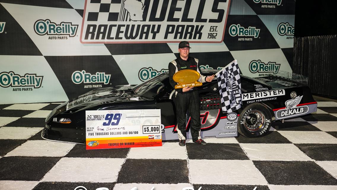 GABE SOMMERS CAPTURES ALIVE FOR 5 SERIES TRICKLE 99