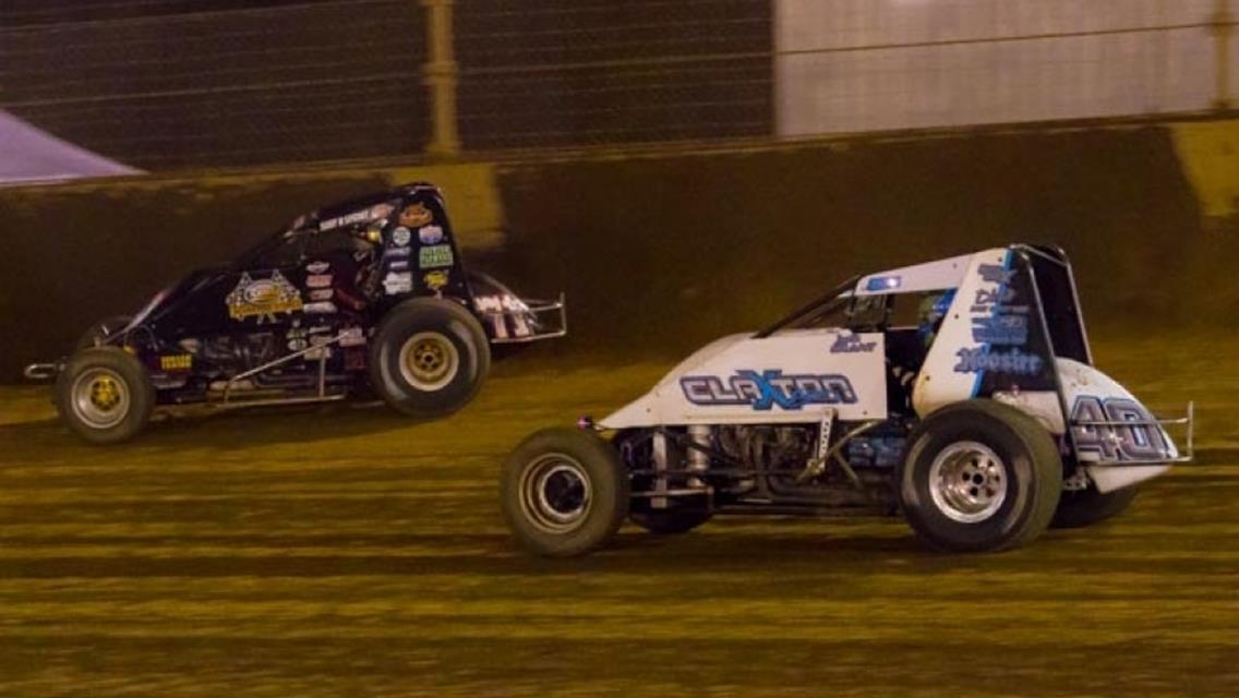 DARLAND BESTS GRANT IN KOKOMO "SPRINTWEEK" THRILLER