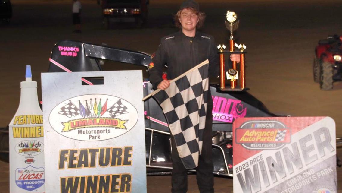 AIDAN SAILSBURY WINS AT LIMALAND MOTORSPORTS PARK
