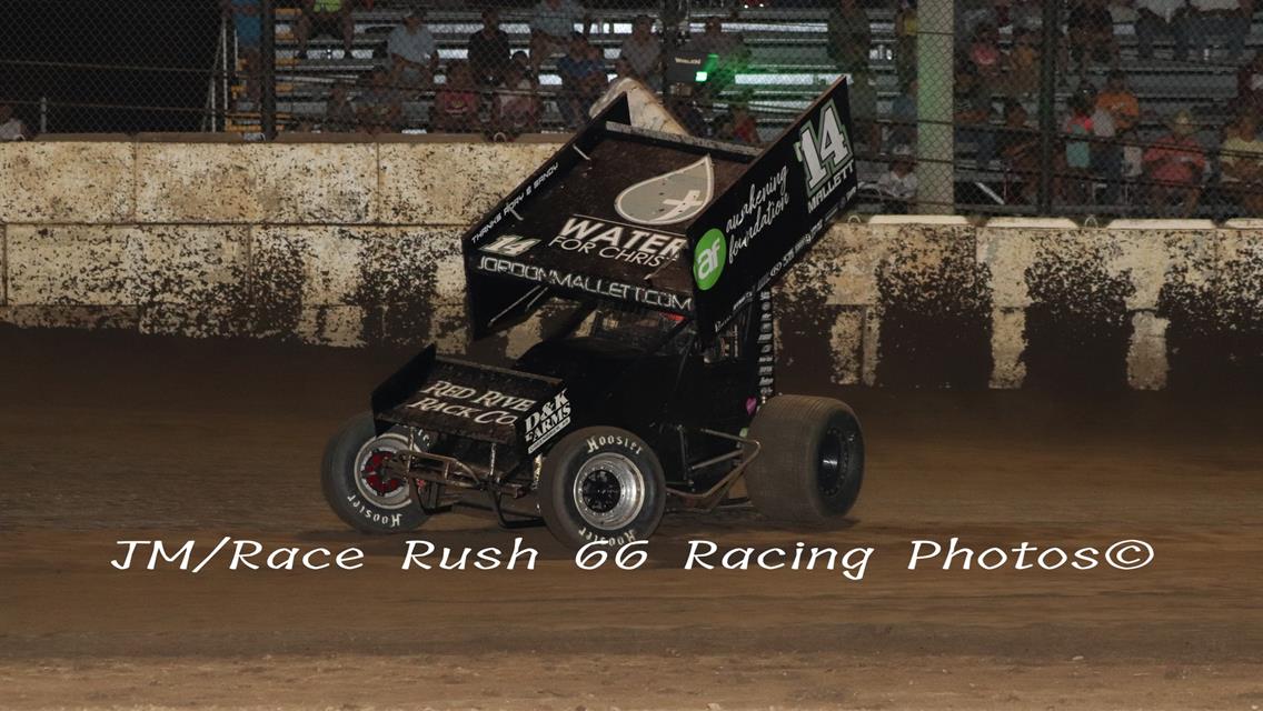 Mallett Scores Top 10s at Arrowhead Speedway and Longdale Speedway