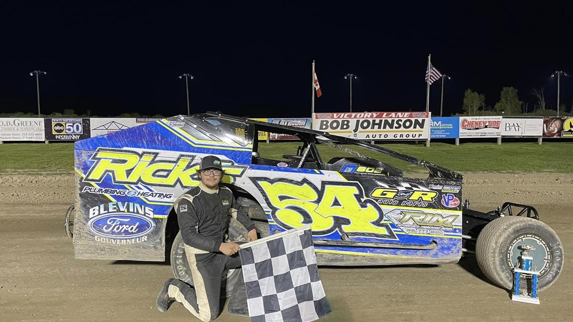 Late Caution Propels Fuller to Can Am Speedway Victory Lane