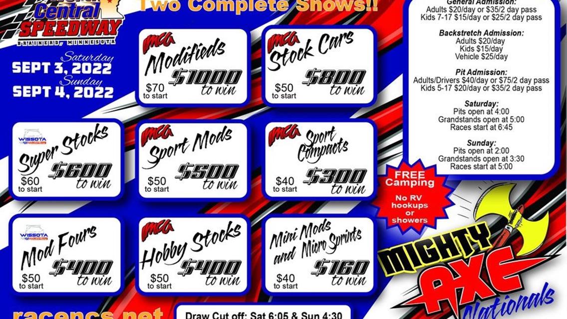 2022 Mighty Axe Weekend