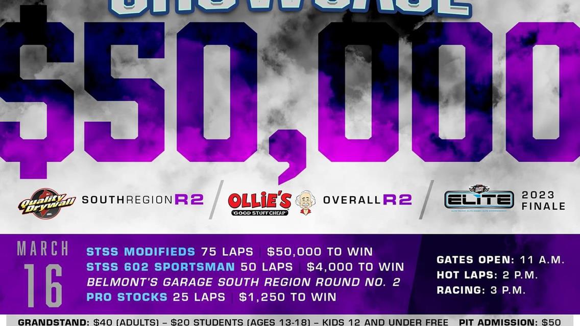 Excitement Builds as Port Royal Speedway Hosts Speed Showcase 75 Weekend: The Short Track Super Series Battle for $50,000