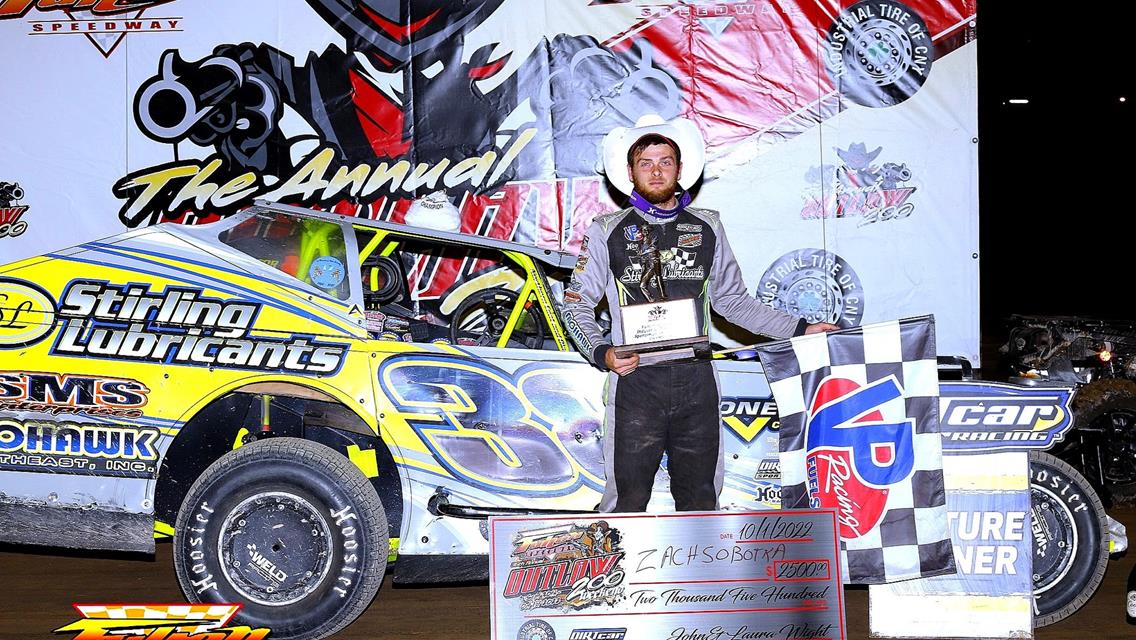 Local Favorite Zach Sobotka Wins Fulton Speedway Outlaw 200 Weekend Sportsman Race