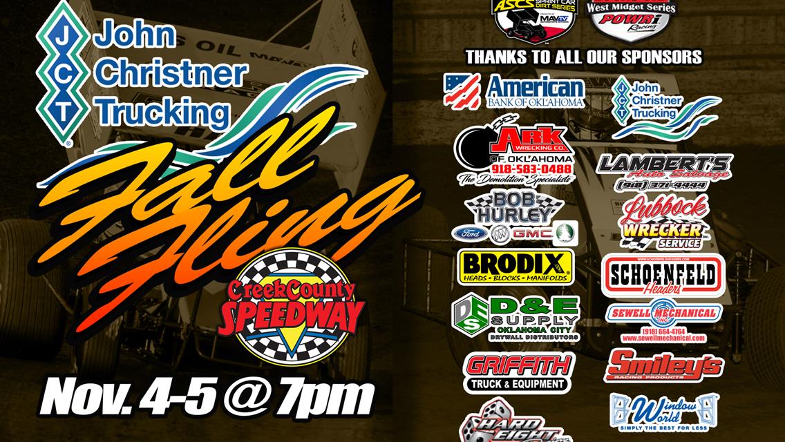 John Christner Trucking Named The Title Sponsor Of The Creek County Fall Fling