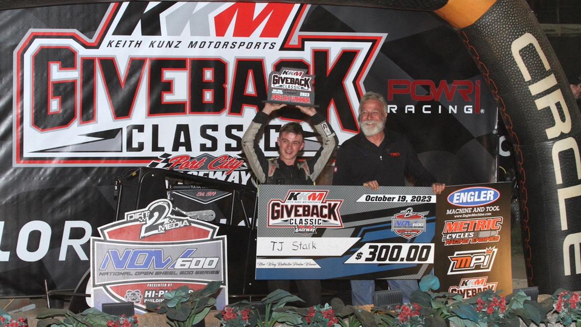TJ Stark Tops Thursday's KKM Giveback Classic Prelim In NOW600 Restricted Non-Wing Competition