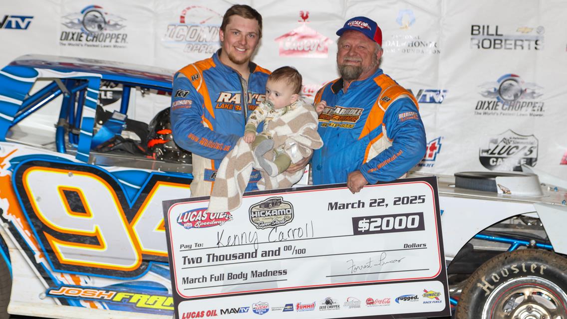 Lucas Oil Speedway Spotlight: Kenny Carroll turns back the clock with Hickamo Super Stocks success