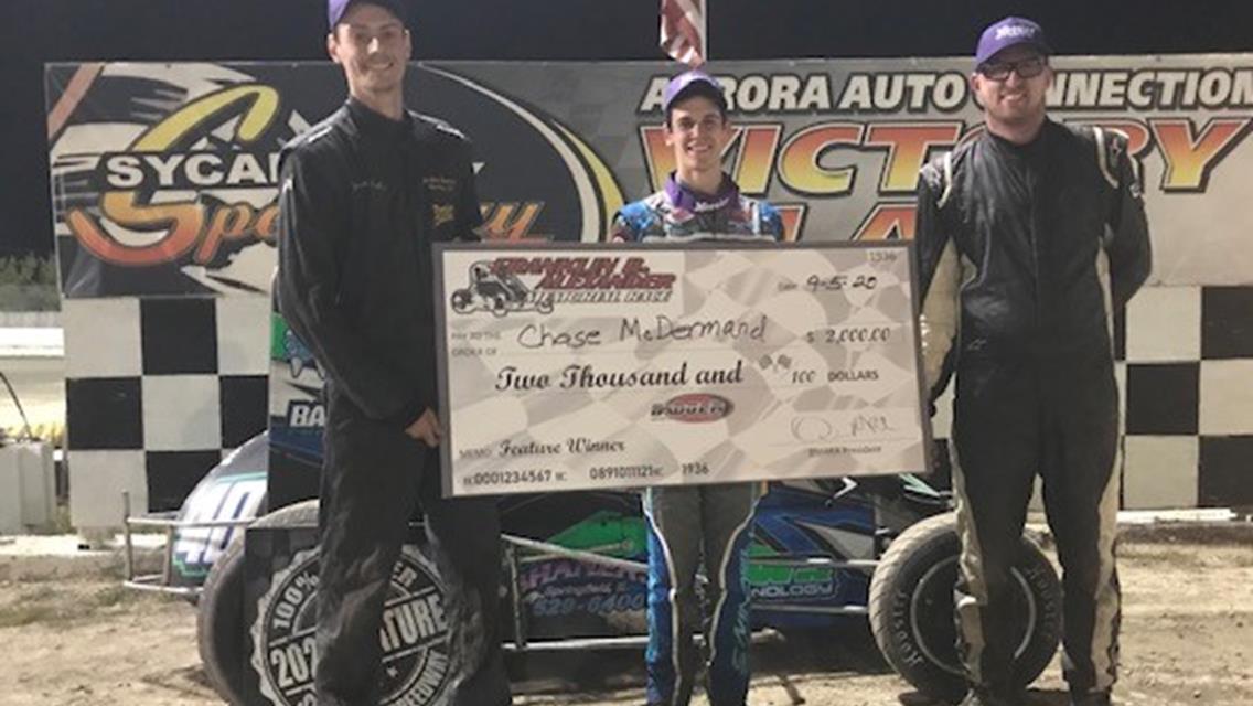 "McDermand tops Alexander Sycamore Memorial"   "Plymouth Dirt Track up next on Sept. 12"
