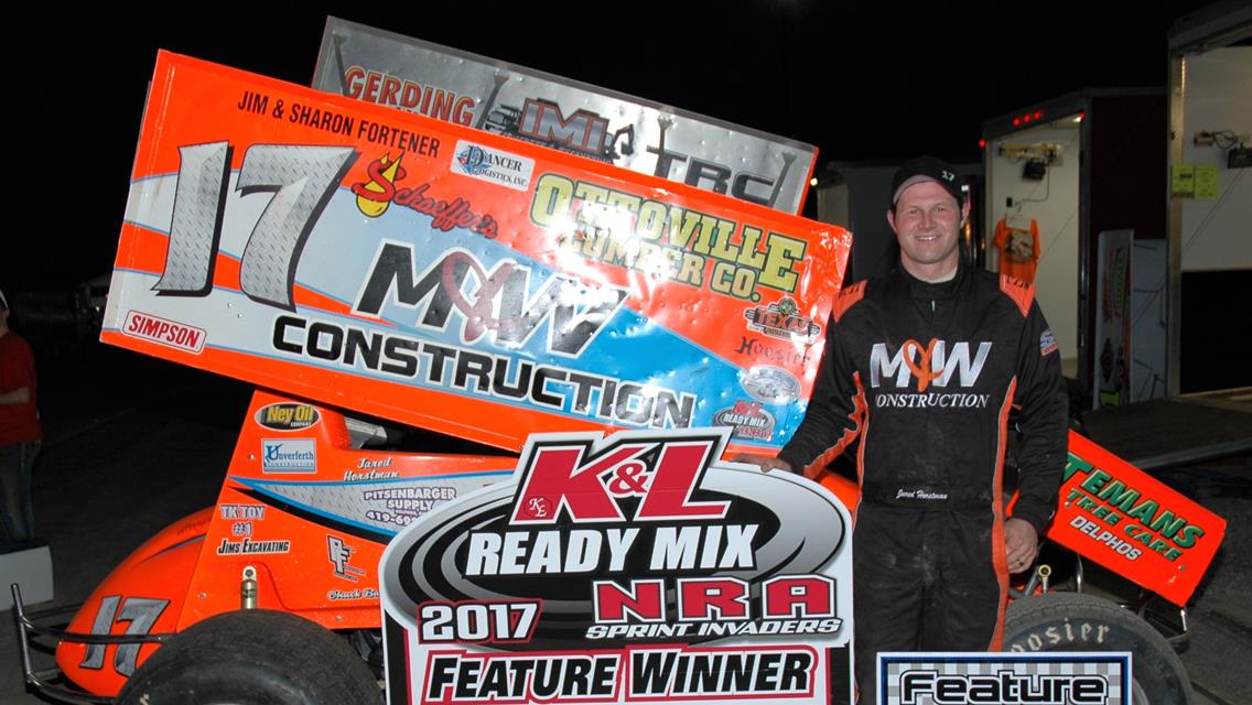 Horstman Bags 4th Straight Feature Win!