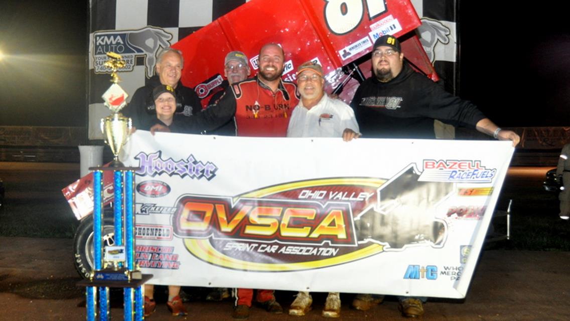 Lee Jacobs Races to 2nd Annual Pete Smith Memorial Victory at Ohio Valley Speedway