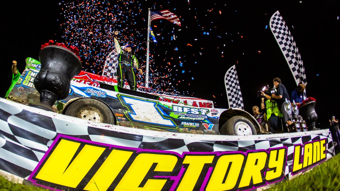 Tyler Erb Controls Lucas Oil Late Model Dirt Series Event at Tri-City Speedway